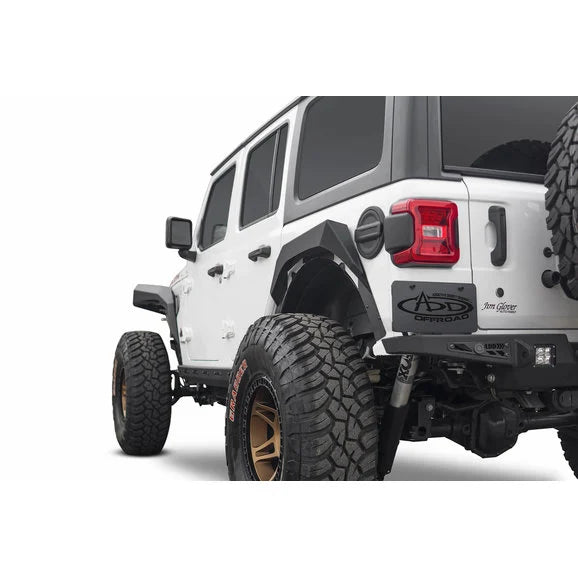 Load image into Gallery viewer, ADD Offroad D96164400NA Rock Fighter Rear Fenders for 18-24 Jeep Wrangler JL
