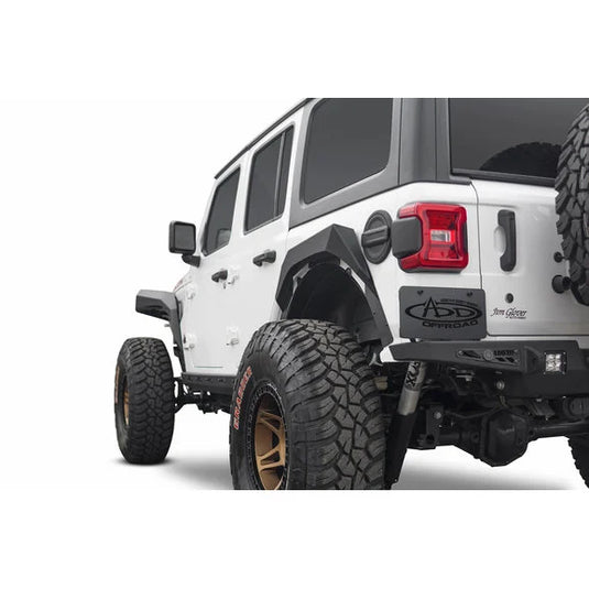 ADD Offroad D96164400NA Rock Fighter Rear Fenders for 18-24 Jeep Wrangler JL