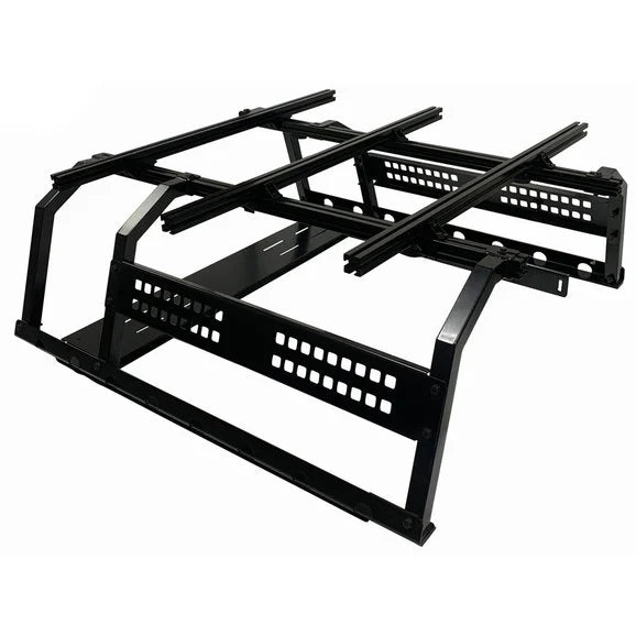 Overland Vehicle Systems 22030101 Discovery Rack Mid Size Truck Bed System for 20-22 Jeep Gladiator JT