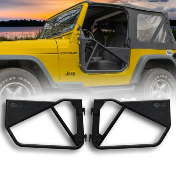 Load image into Gallery viewer, EZ 4X4 1997 Phantop Aluminum Tube Doors for 97-06 Jeep Wrangler TJ
