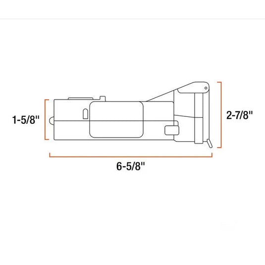 CURT 51180 Echo Mobile Trailer Brake Controller