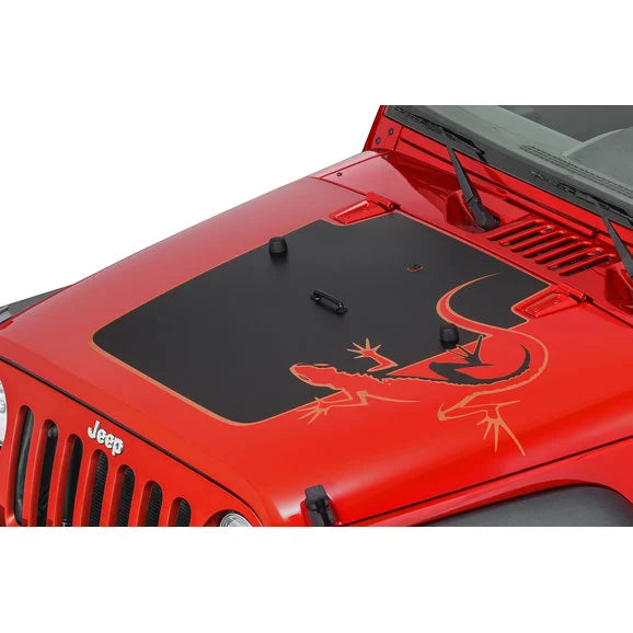 Load image into Gallery viewer, Mopar 68139718AB &quot;Lizard&quot; Hood Decal for 07-12 Jeep Wrangler JK
