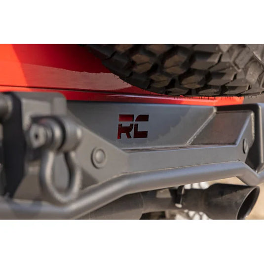 Rough Country 10648 Tubular Rear Bumper for 18-24 Jeep Wrangler JL