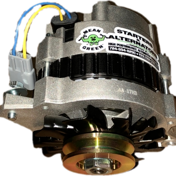 Mean Green MG7127 Alternator for 75-90 Jeep CJ-5, CJ-7, CJ-8 & Wrangler YJ with V-Belt