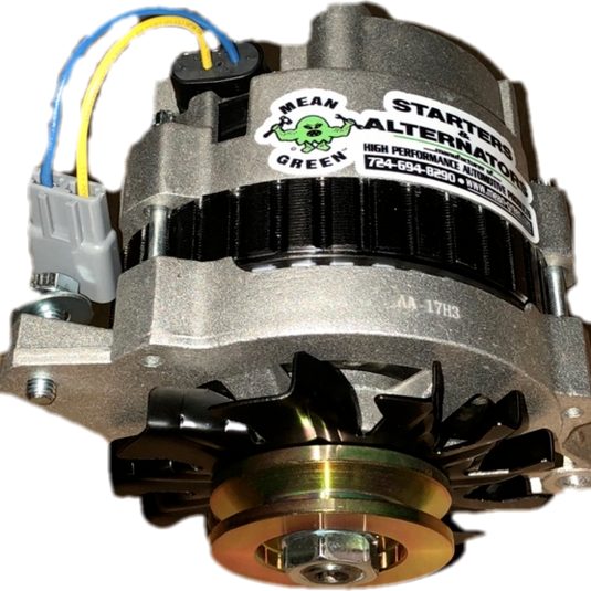 Mean Green MG7127 Alternator for 75-90 Jeep CJ-5, CJ-7, CJ-8 & Wrangler YJ with V-Belt