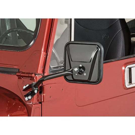 Quadratec Dual Replacement Mirror Set for 76-86 Jeep CJ5 & CJ7