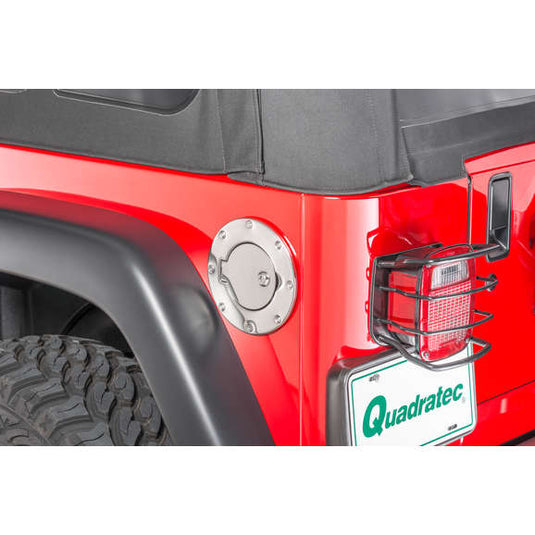 Rugged Ridge Locking Fuel Door for 97-06 Jeep Wrangler TJ & Unlimited