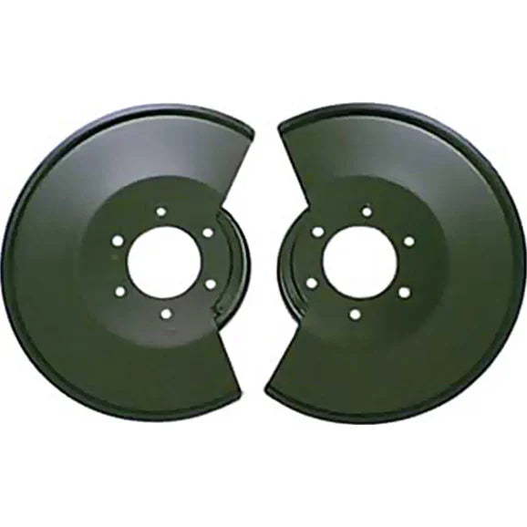 OMIX 11212.02 Disc Brake Dust Shield in Black for 78-86 Jeep CJ-5, CJ-7 & CJ-8 Scrambler with 2-Bolt Caliper Plate