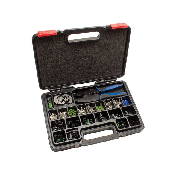 Load image into Gallery viewer, Eastwood 31676 Crimp-Right Weather-Tight Wiring Connector Crimping Kit
