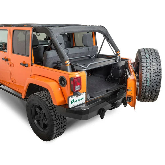 Load image into Gallery viewer, Rampage Products 86623 Rear Interior Sport Rack for 07-18 Jeep Wrangler Unlimited JK 4 Door
