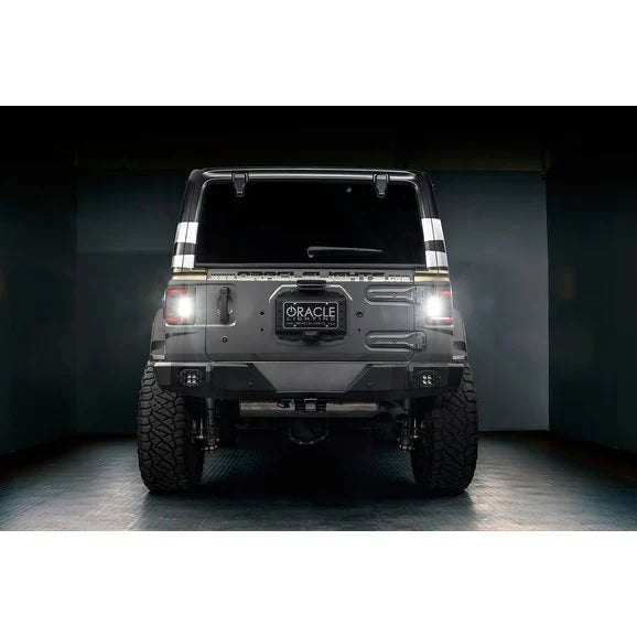 Load image into Gallery viewer, Oracle Lighting 5884-504-T Flush Mount led Tail Lights for 18-24 Jeep Wrangler JL
