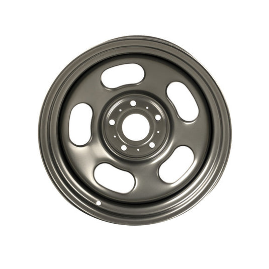 Rugged Ridge 15500.77 17x9 Trail Runner Classic Steel Wheel in Gunmetal for 07-24 Jeep Wrangler JL, JK & Gladiator JT