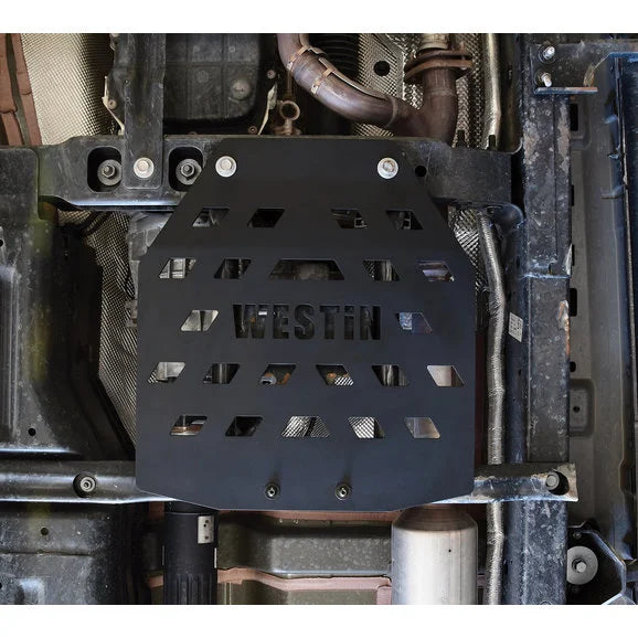 Load image into Gallery viewer, Westin 142-21085 Transfer Case Skid Plate for 18-24 Jeep Wrangler JL
