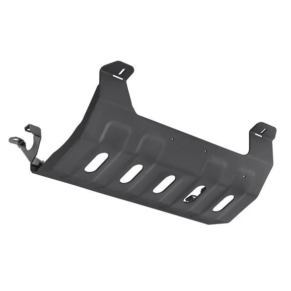 Load image into Gallery viewer, Quadratec Aluminum Modular Muffler Skid Plate for 18-24 Jeep Wrangler JL
