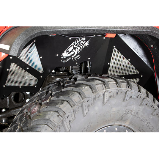 Fishbone Offroad Aluminum Inner Fenders for 18-24 Jeep Wrangler JL & Gladiator JT