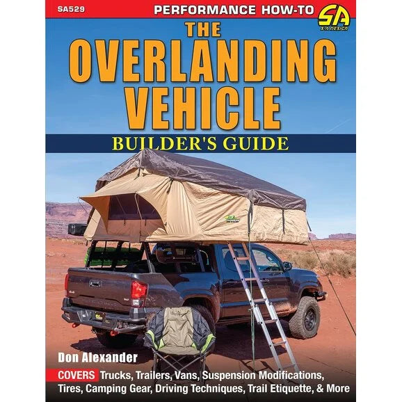 Cartech Automotive Books & Manuals SA529 The Overlanding Vehicle Builder's Guide