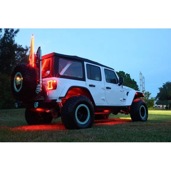 Load image into Gallery viewer, Stinger Off-Road Bluetooth RGB LED Whip with Quick Release Base
