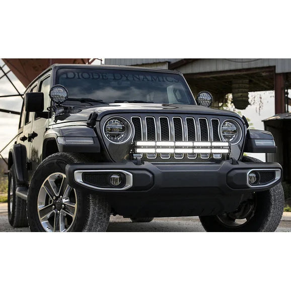 Load image into Gallery viewer, Diode Dynamics 30&quot; Bumper LED Light Bar Kit for 18-24 Jeep Wrangler JL
