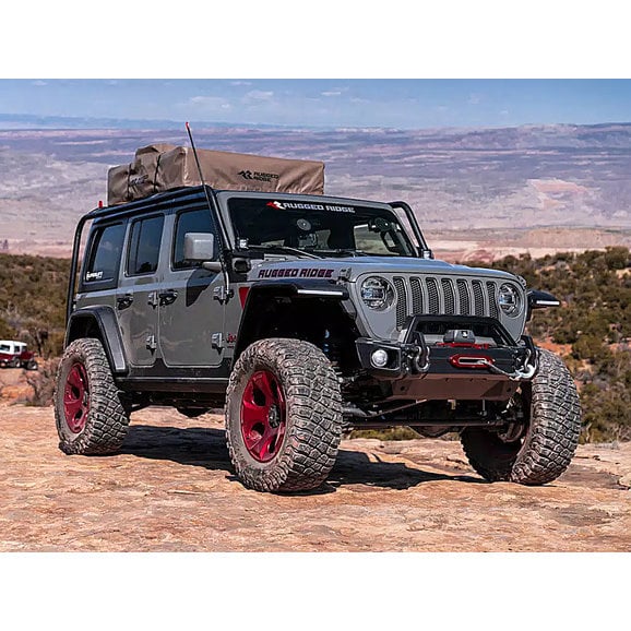 Load image into Gallery viewer, Rugged Ridge 11703.23 Sherpa Roof Rack System for 18-24 Jeep Wrangler JL Unlimited
