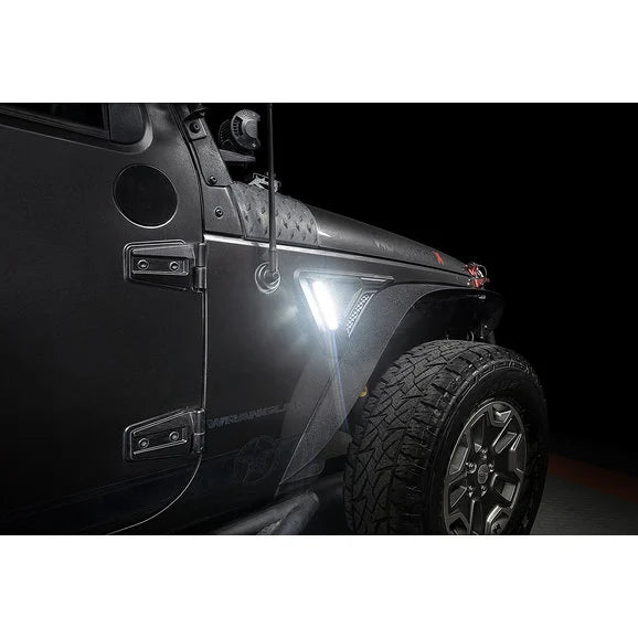 Load image into Gallery viewer, Oracle Lighting 5873-504 Sidetrack Fender LED Lighting System for 07-18 Jeep Wrangler JK
