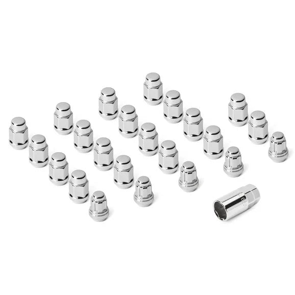 Load image into Gallery viewer, Lynx 23 Piece Classic Acorn Style Wheel Lug Nut Kit for Jeep CJ &amp; Wrangler
