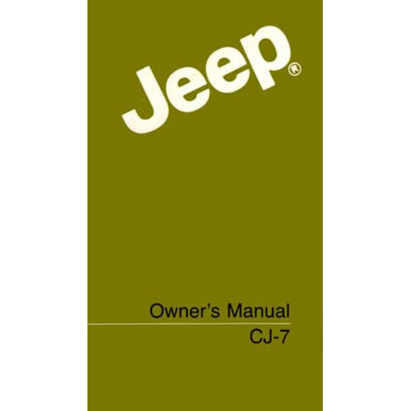 Load image into Gallery viewer, Bishko Automotive Literature Factory Authorized Owners Manuals for 72-86 CJ Jeep Models
