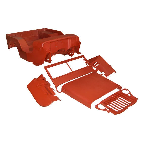 MD Juan MBK005 Composite Body Tub Kit for 1944-1945 Willy's MB