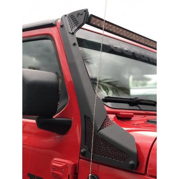 Load image into Gallery viewer, Go Rhino 730500T XE Series Windshield Light Mount for 18-22 Jeep Wrangler JL &amp; Gladiator JT
