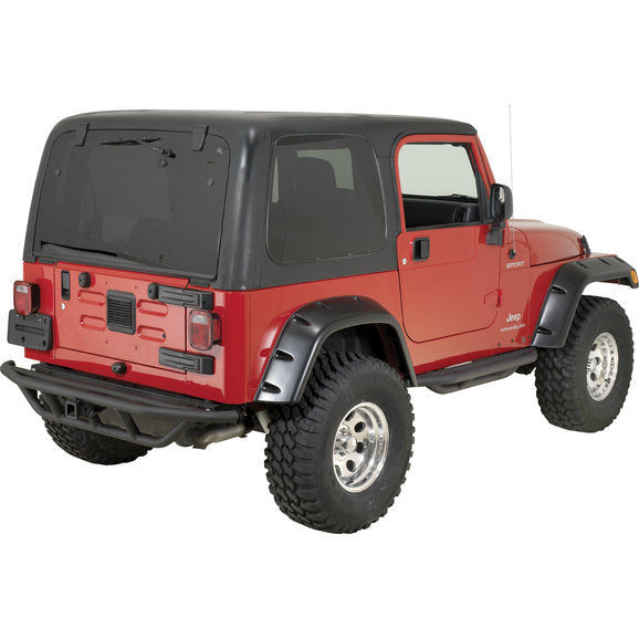 Load image into Gallery viewer, Rugged Ridge RRC Rear Bumper with 2&quot; Receiver Hitch for 87-06 Jeep Wrangler YJ &amp; TJ
