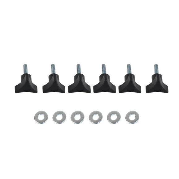 Kentrol 70008 Hardtop Quick Release Hardtop Screws for 03-20 Jeep Wrangler JL, JK & TJ