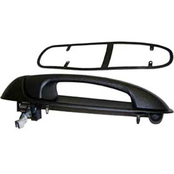 Crown Automotive 55360334AF Passenger Side Rear Door Handle for 02-07 Jeep Liberty KJ