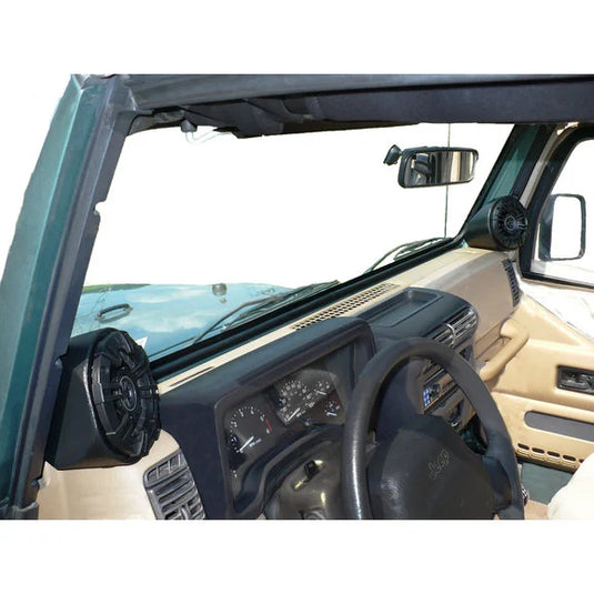 Select Increments 52308K Versa-Pod with Kicker Speakers for 55-15 Jeep CJ-5, CJ-7, CJ-8 Scrambler, Wrangler YJ, TJ, JK & Unlimited