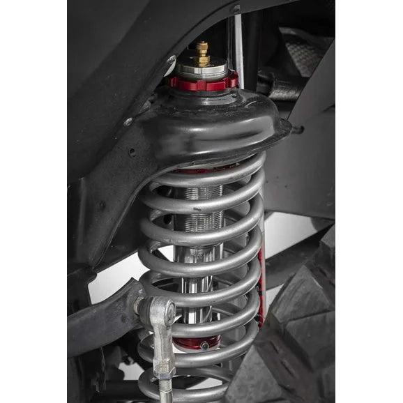 Load image into Gallery viewer, Rough Country BST3000 Threaded Hydraulic Bump Stops for 07-24 Jeep Wrangler JL, JK &amp; Gladiator JT
