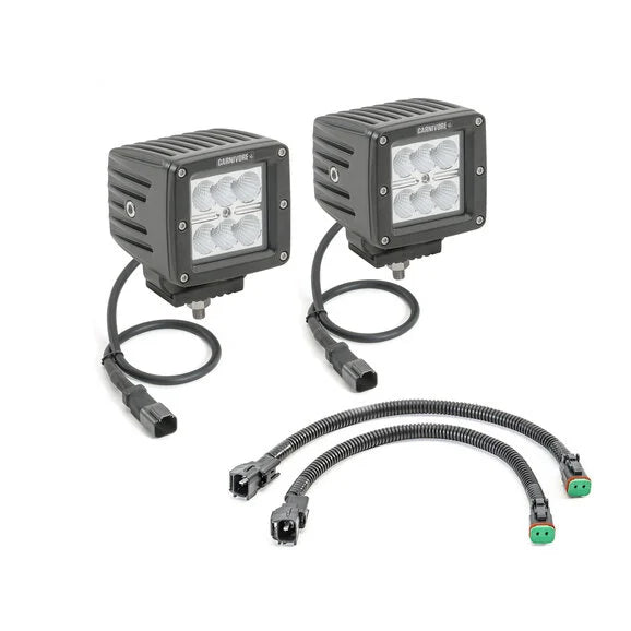 Load image into Gallery viewer, Carnivore Hi Performance 3&quot; Cube LED Light Kit for 97-06 Jeep Wrangler TJ &amp; Unlimited
