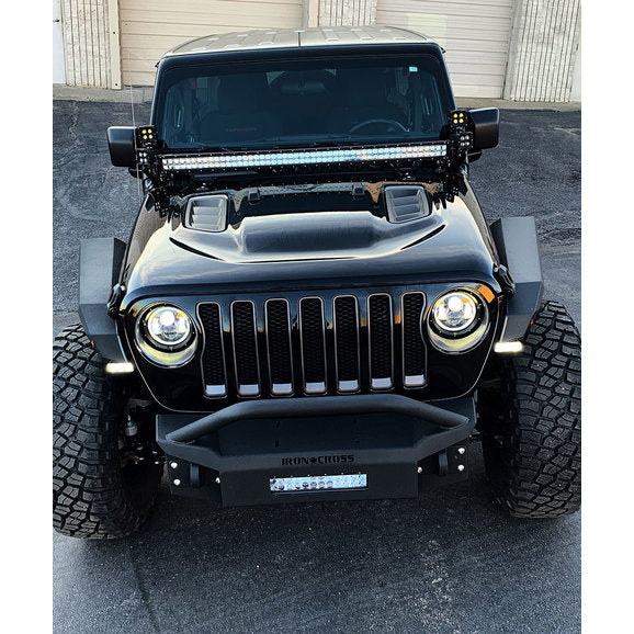 Load image into Gallery viewer, Quake LED QTE956 3&quot; DRL Fender Lights with Switchback Turn Signal for 18-24 Jeep Wrangler JL &amp; Gladiator JT
