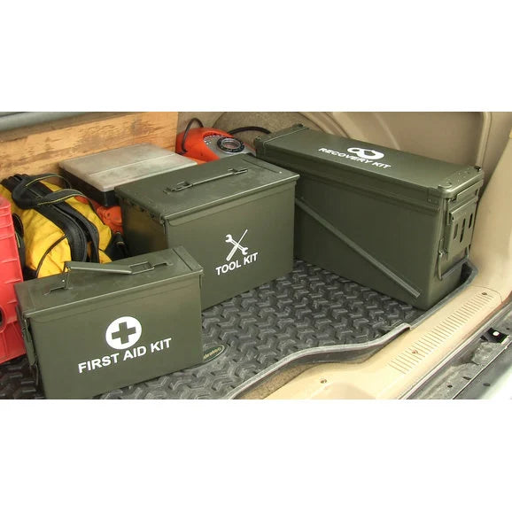 Load image into Gallery viewer, Quadratec First Aid Kit Ammo Storage Box Decal
