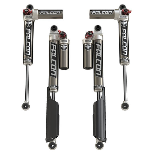 Teraflex Falcon SP2 3.3 Fast Adjust Piggyback Shocks for18-24 Jeep Wrangler JL Unlimited