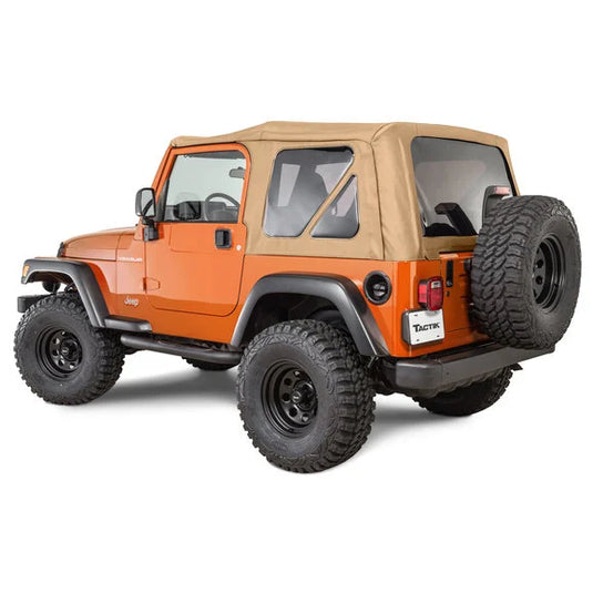 TACTIK Replacement Soft Top without Doors for 97-06 Wrangler TJ