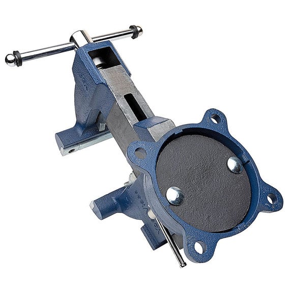 Load image into Gallery viewer, Eastwood Yost Tradesman Combination Pipe and Bench Vise with Swivel Base
