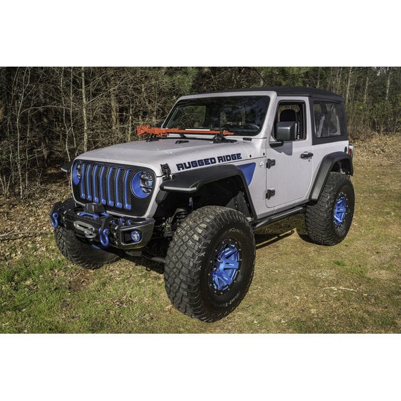 Load image into Gallery viewer, Rugged Ridge 11640.51 Max-Terrain Fender Flares for 18-24 Jeep Wrangler JL
