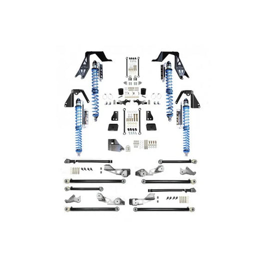 EVO Manufacturing EVO-242B High Clearance PRO Long Arm NV2514 Lift Kit for 18-24 Jeep Wrangler JL Unlimited