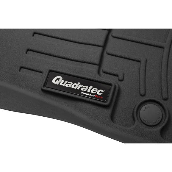 Load image into Gallery viewer, Quadratec DigitalFit Front Liners by WeatherTech for 18-23 Jeep Wrangler JL &amp; Gladiator JT
