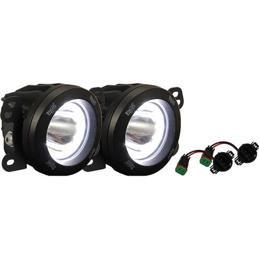 Vision X 9891828 LED Fog Lights for 07-18 Jeep Wrangler JK