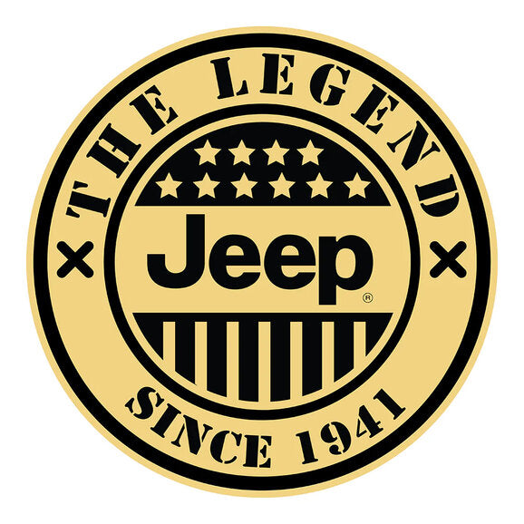 Load image into Gallery viewer, Jeep Merchandise 4&quot; Jeep Logo Circle Jeep Sticker
