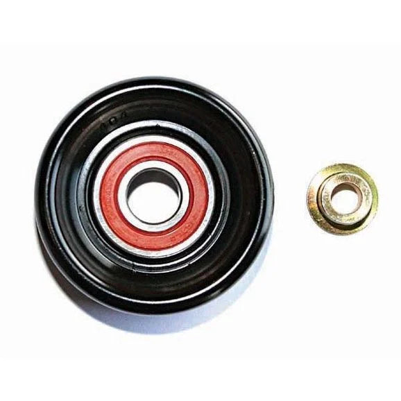 OMIX 17112.04 Idler Pulley for 01-02 Jeep Wrangler TJ with 2.5L Engine, 96-01 Cherokee XJ with 2.5L or 4.0L Engine & 97-98 Grand Cherokee ZJ with 4.0L Engine