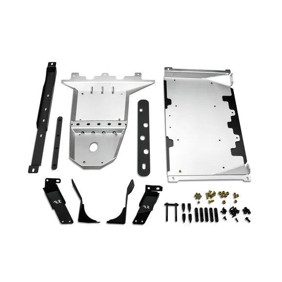 Load image into Gallery viewer, Rugged Ridge 18003.52 Engine &amp; Transmission Skid Plate for 18-24 Jeep Wrangler JL Unlimited 4-Door with 3.6L non-eTorque Engine
