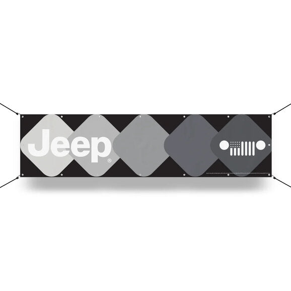 Load image into Gallery viewer, Jeep Merchandise Jeep Logo Banner
