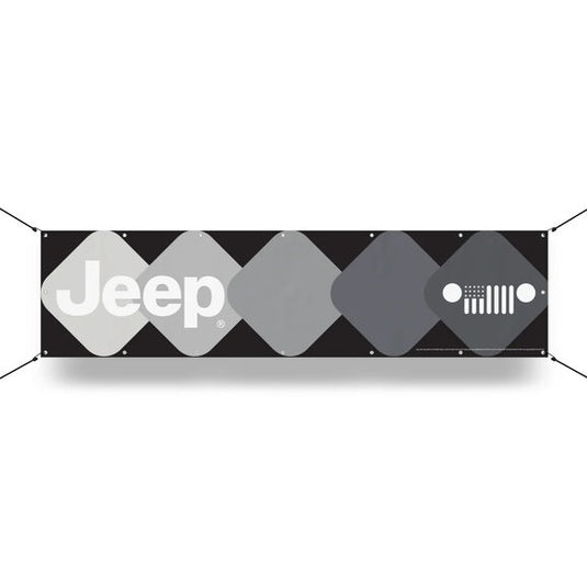 Jeep Merchandise Jeep Logo Banner