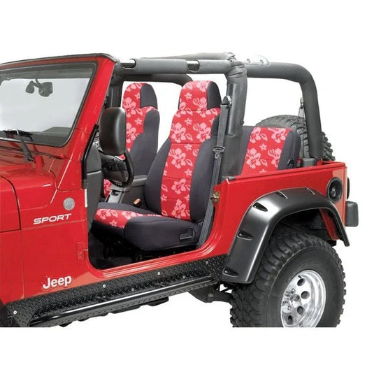 Coverking Front Seat Covers with Rear Cover for 03-06 Jeep Wrangler TJ & Unlimited