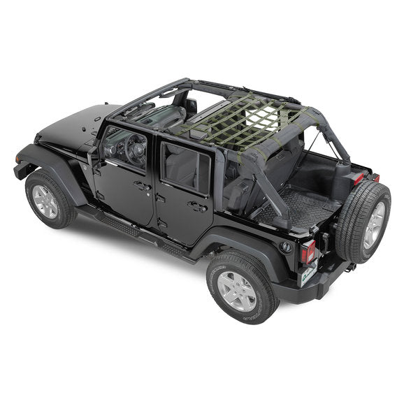 Load image into Gallery viewer, Dirtydog 4X4 Rear Seat Netting for 07-18 Jeep Wrangler Unlimited JK 4 Door
